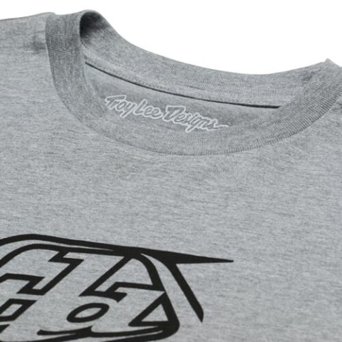 TLD T-SHIRT Z KRÓTKIM RĘKAWEM BADGE GRAY HEATHER (70156808)