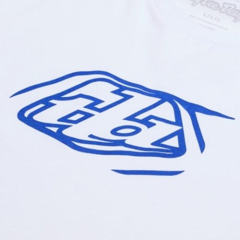 TLD T-SHIRT Z KRÓTKIM RĘKAWEM BADGE WHITE (70156809)