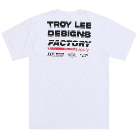 TLD T-SHIRT Z KRÓTKIM RĘKAWEM FACTORY WHITE (70181803)