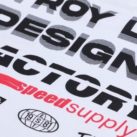 TLD T-SHIRT Z KRÓTKIM RĘKAWEM FACTORY WHITE (70181803)