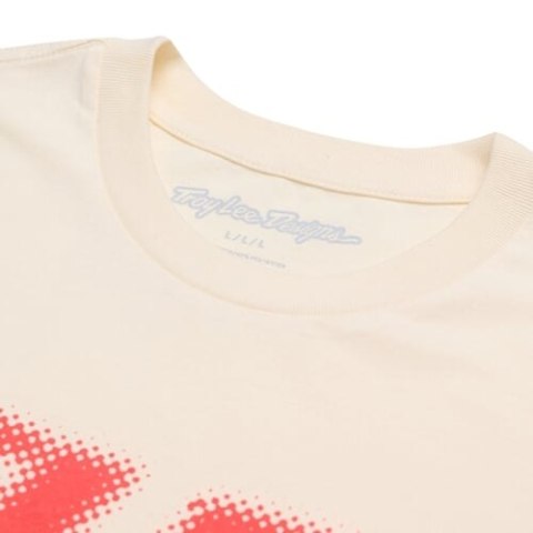 TLD T-SHIRT Z KRÓTKIM RĘKAWEM FADE OUT VINTAGE WHITE (70169201)