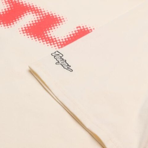 TLD T-SHIRT Z KRÓTKIM RĘKAWEM FADE OUT VINTAGE WHITE (70169201)