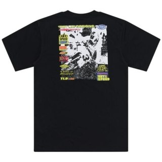 TLD T-SHIRT Z KRÓTKIM RĘKAWEM OVERLOAD BLACK (70125200)