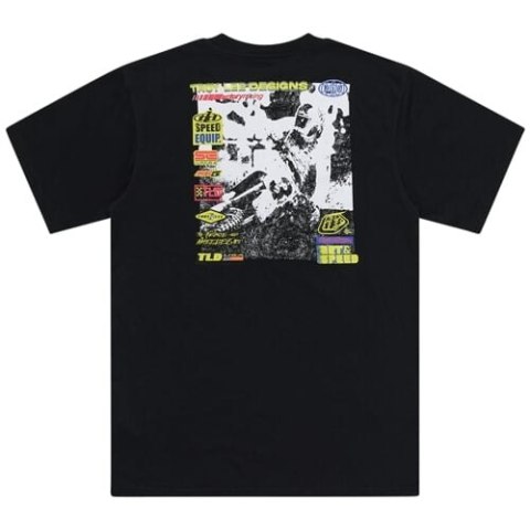 TLD T-SHIRT Z KRÓTKIM RĘKAWEM OVERLOAD BLACK (70125200)