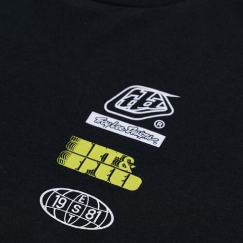 TLD T-SHIRT Z KRÓTKIM RĘKAWEM OVERLOAD BLACK (70125200)