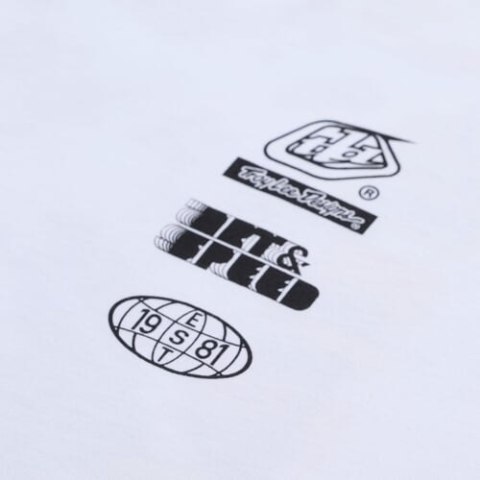 TLD T-SHIRT Z KRÓTKIM RĘKAWEM OVERLOAD WHITE (70125201)