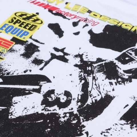 TLD T-SHIRT Z KRÓTKIM RĘKAWEM OVERLOAD WHITE (70125201)