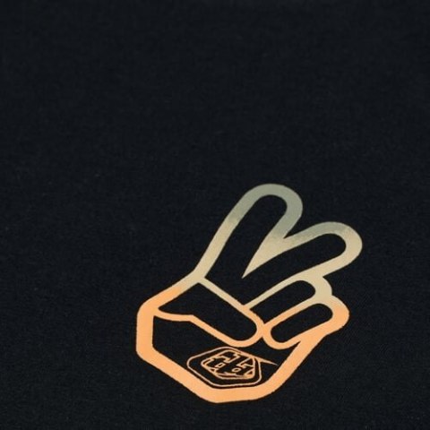 TLD T-SHIRT Z KRÓTKIM RĘKAWEM PEACE OUT BLACK (70157305)