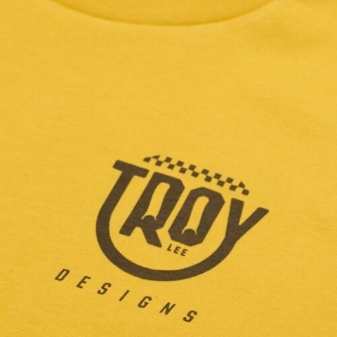TLD T-SHIRT Z KRÓTKIM RĘKAWEM SMILEY GOLD (70176600)