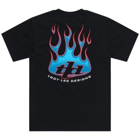 TLD T-SHIRT Z KRÓTKIM RĘKAWEM TORCHED BLACK (70121200)