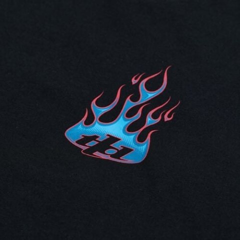 TLD T-SHIRT Z KRÓTKIM RĘKAWEM TORCHED BLACK (70121200)