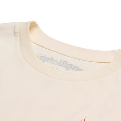 TLD T-SHIRT Z KRÓTKIM RĘKAWEM TORCHED VINTAGE WHITE (70121201)