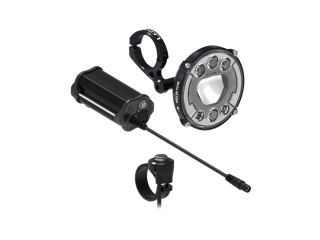 Lezyne Mega HB StVZO P2600 Loaded Kit, white light flat black, Y18