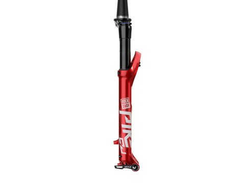 RockShox Pike DJ SoloAir 26" 100mm, rot, Disc, konisch 40mm Offset, 15x100