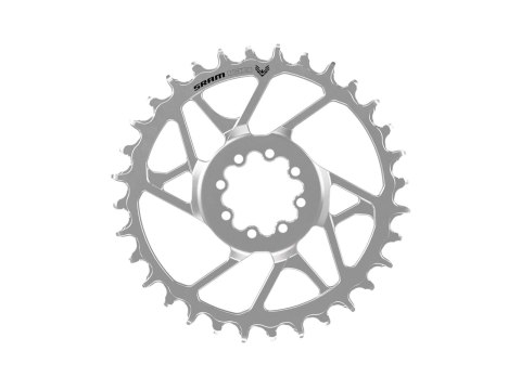 SRAM Kettenblatt T-Type Eagle 90 32T, Direct Mount, silber, Stahl 12-fach, 3mm Offset