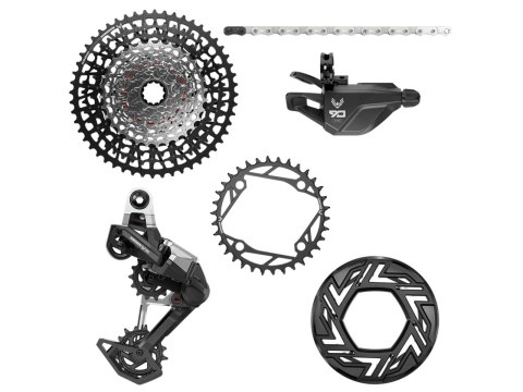 SRAM Kit Eagle 90 T-Type E-MTB ohne Kurbel, für 104 Lochkreis