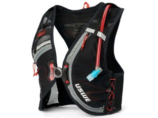 USWE Vest Rush 8 8 liter, incl. 2L Bladder Size: L, black-grey