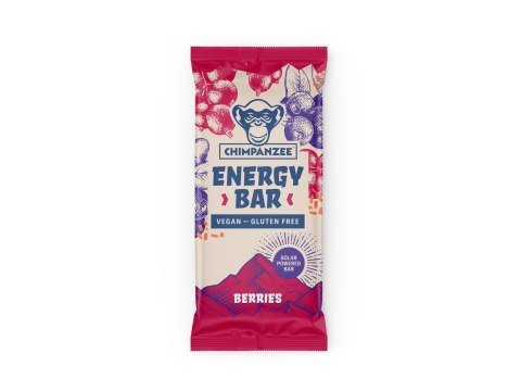 CHIMPANZEE Energy Bar Berries 55g per bar 15pcs per packing unit