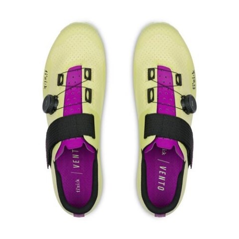 FIZIK BUTY VENTO FEROX CARBON LIME - PURPLE (VEX1WMR1C5C35)