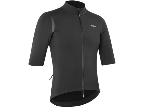 GripGrab AquaRepel Water-Resistant Short Sleeve Jersey, Men's, L, blac