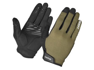 GripGrab EXPLR RC Max Padded Full F Summer Gloves, olive green, M