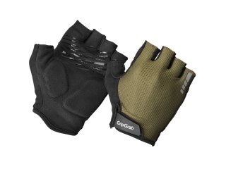 GripGrab EXPLR RC Max Padded Short Finger Summer Gloves, XL olive green