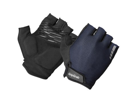 GripGrab EXPLR RC Max Padded Short Finger Summer Gloves, S navy blue