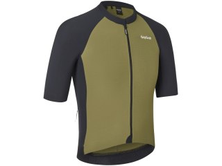 GripGrab Grinta Short Sleeve Jersey Men's, M, olive green