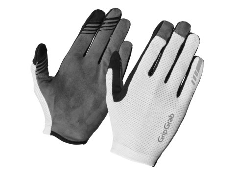 GripGrab PACR InsideGrip Full Finge Summer Glove, weiß, S