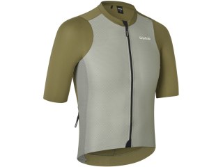 GripGrab PACR Lightweight Short Sle Jersey, Men's, L, olive green