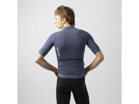 GripGrab PACR Short Sleeve Jersey Men's, S, navy blue