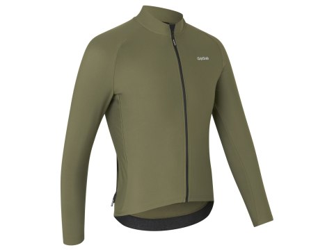 GripGrab PACR Thermal Long Sleeve J Men's, L, olive green