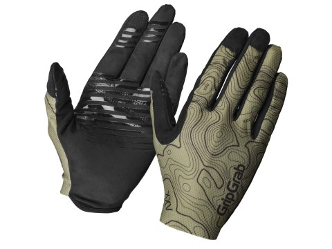 GripGrab Rebel Full Finger Summer G olive green, XXL