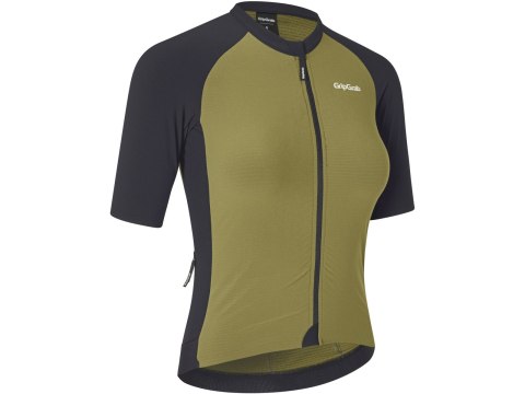 GripGrab Women's Grinta Short Sleev Jersey, Women's, M, olive green