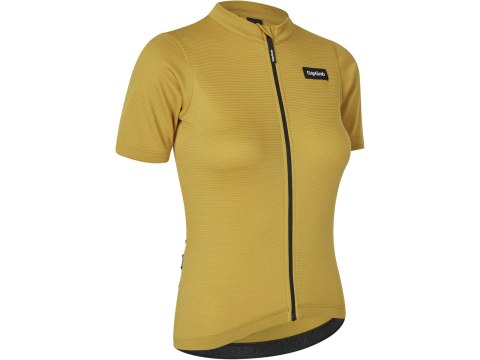 GripGrab W's EXPLR Merinotech Short Sleeve Jersey, Women's, S mustard yellow
