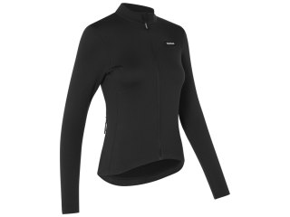 GripGrab W's EXPLR Merinotech Therm Long Sleeve Jersey, Women's, S, bla