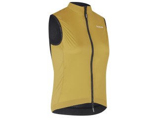 GripGrab W's PACR Windproof Lightwe Vest, Women's, L, mustard yellow