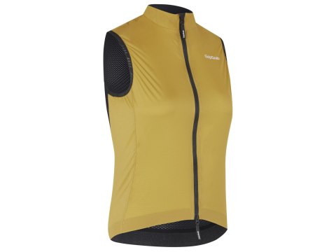 GripGrab W's PACR Windproof Lightwe Vest, Women's, S, mustard yellow