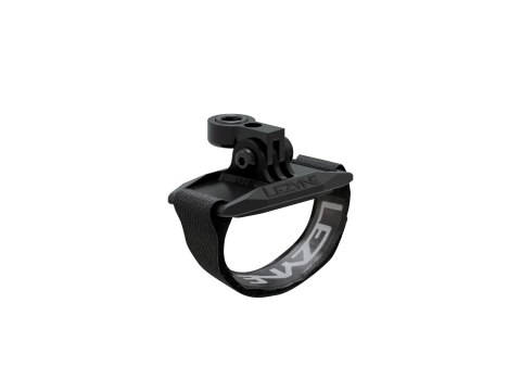 Lezyne LED Helmet Mount GoPro black, includes LED Adapter (Hardware Screw, Adapter, O-Ring)