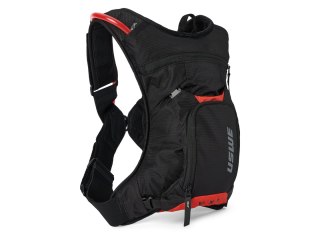 USWE Backpack MTB Hydro 3 3 liter, incl. 2L Bladder black/red