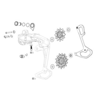 11.7518.110.005 - SRAM RD CAGE ASSY KIT RIVAL XPLR AXS E1