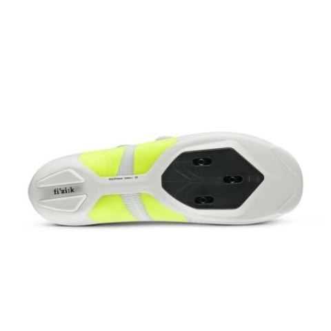 FIZIK BUTY VENTO VEGA CARBON WHITE - YELLOW FLUO (VER1DMR1C2090)