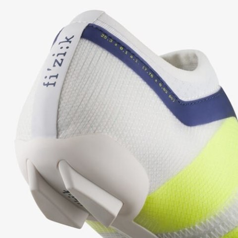 FIZIK BUTY VENTO VEGA CARBON WHITE - YELLOW FLUO (VER1DMR1C2090)