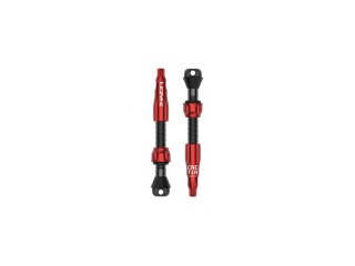 Lezyne Tubeless Valve CNC Pro 44mm red