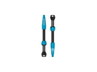 Lezyne Tubeless Valve CNC Pro 60mm blue