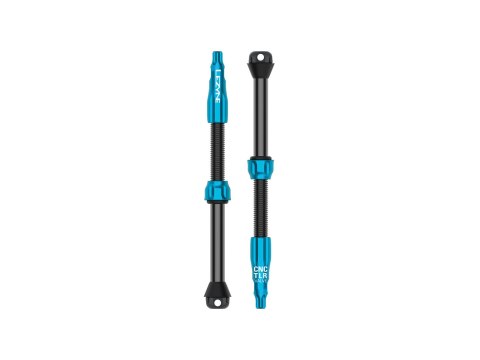 Lezyne Tubeless Valve CNC Pro 80mm blue
