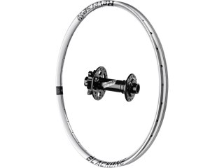 Reverse Wheel, Front, Black One 26" 9 x 100 mm with Base Hub silver