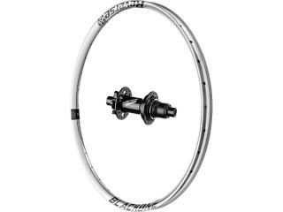 Reverse Wheel, Rear, Black One 26" 135 x 12+10 mm, Base Hub silver