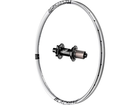 Reverse Wheel, Rear, Black One 26" Shimano HG, 135x12+10 mm, Base Hub silver