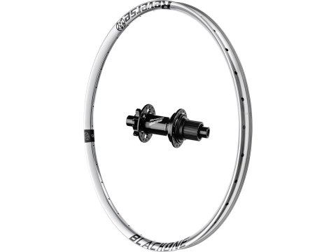 Reverse Wheel, Rear, Black One 26" Shimano MS, 135x12+10 mm, Base Hub silver